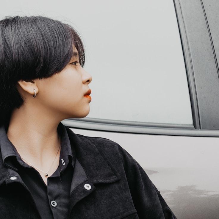 Portrait of Zephyr, group coordinator and fusion cooking expert